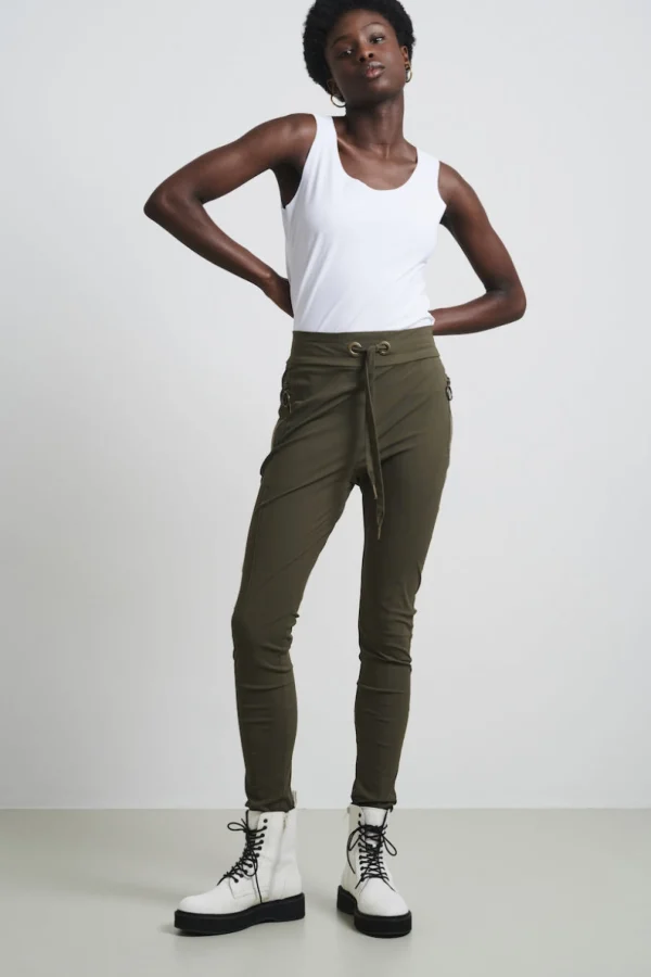 Jane Lushka Pants Anna Technical Jersey | Army