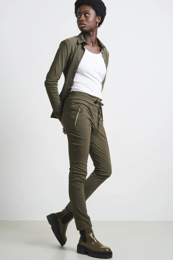 Jane Lushka Pants Emma Technical Jersey | Army