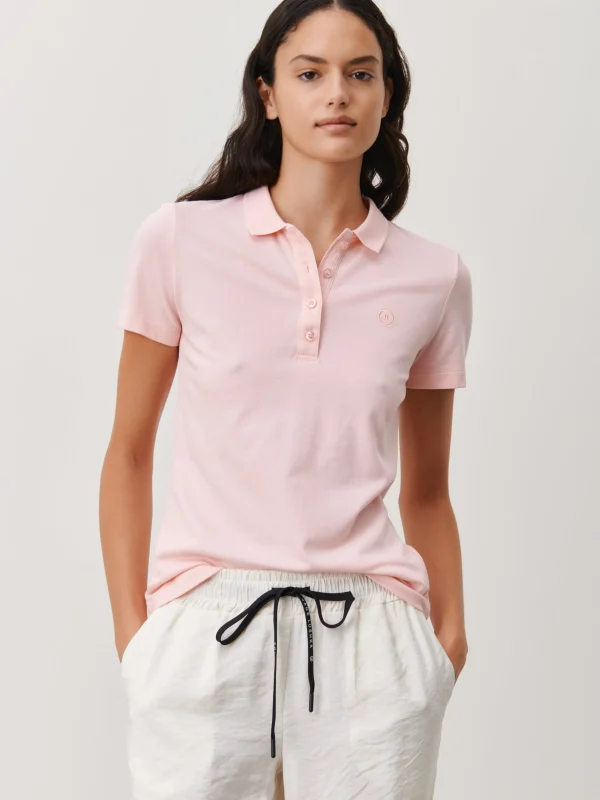 Jane Lushka Polo Shirt Organic Cotton | Rose