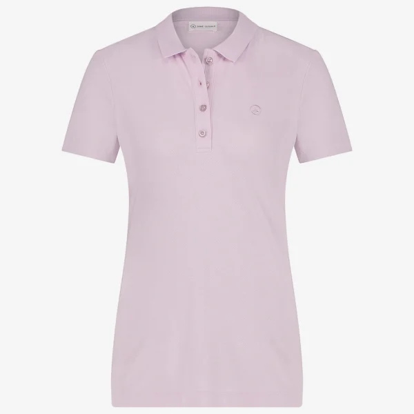 Jane Lushka Polo Shirt Organic Cotton | Lila