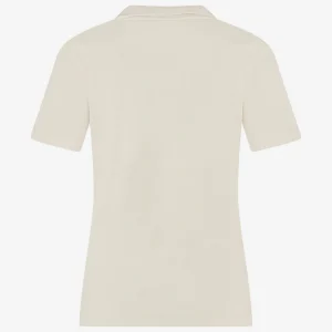 Jane Lushka Polo Shirt Organic Cotton | Gardenia