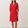 Jane Lushka Ramona Dress Technical Jersey | Red