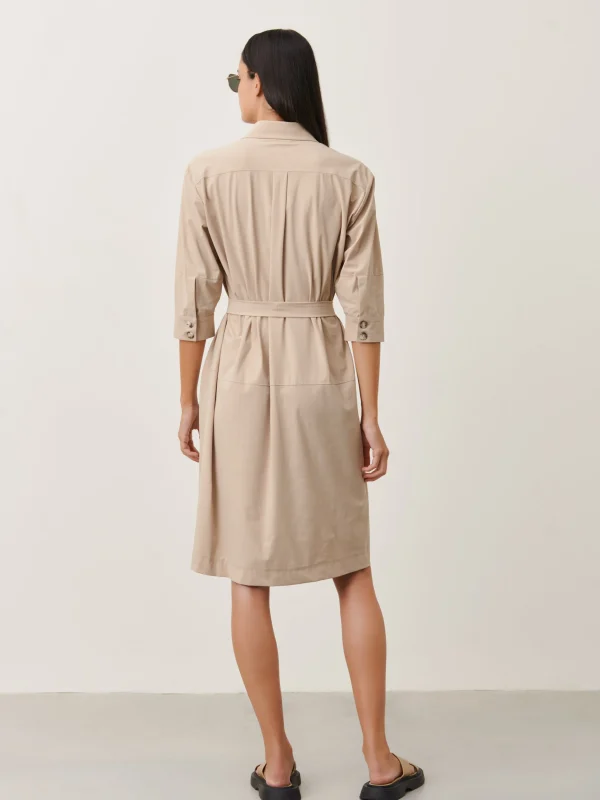 Jane Lushka Ramona Dress Technical Jersey | Sand