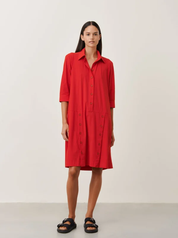 Jane Lushka Ramona Dress Technical Jersey | Red