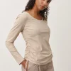 Jane Lushka Rosa Top Technical Jersey | Sand