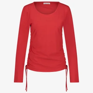 Jane Lushka Rosa Top Technical Jersey | Red