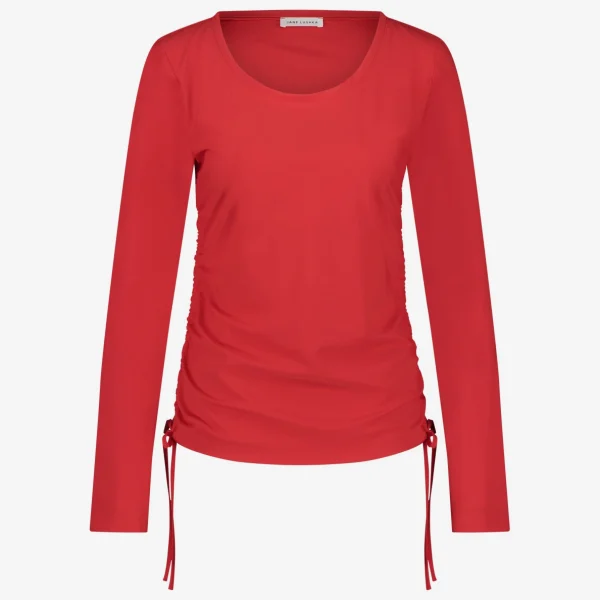 Jane Lushka Rosa Top Technical Jersey | Red