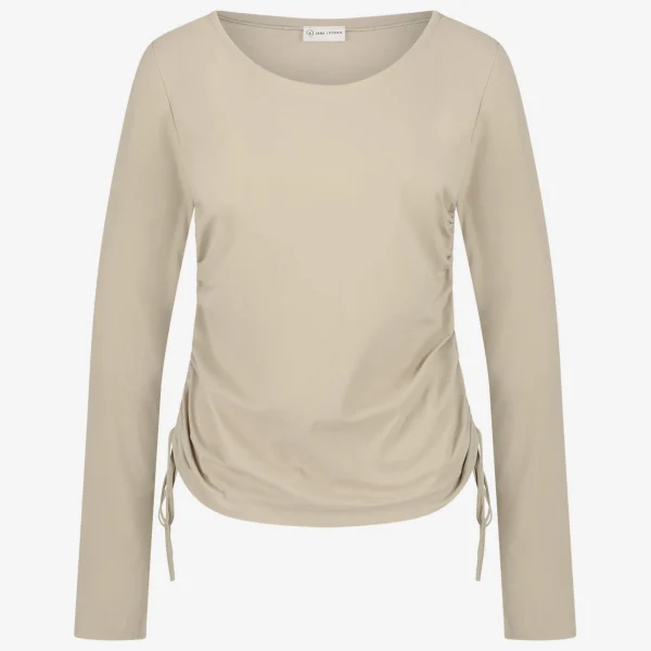 Jane Lushka Rosa Top Technical Jersey | Sand