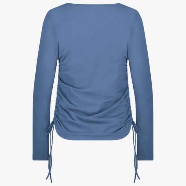 Jane Lushka Rosa Top Technical Jersey | Mid Blue