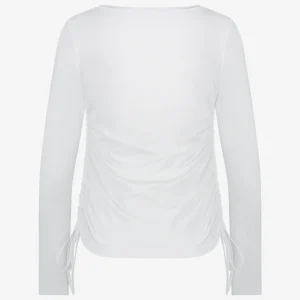 Jane Lushka Rosa Top Technical Jersey | White