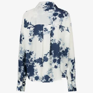 Jane Lushka Sally Blouse | White Blue