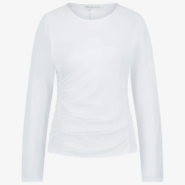 Jane Lushka Scarlet Top Technical Jersey | White