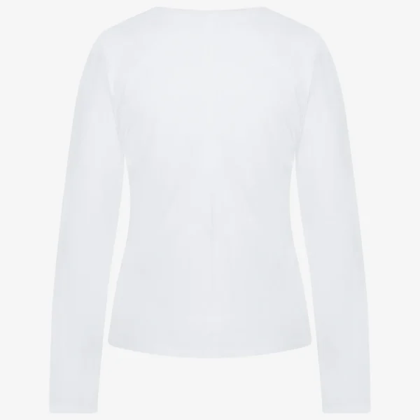 Jane Lushka Scarlet Top Technical Jersey | White