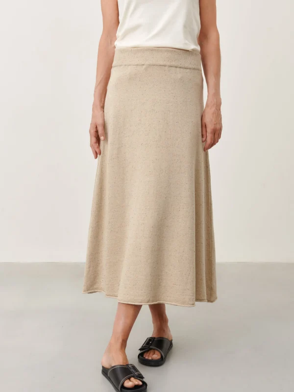 Jane Lushka Skirt Holli | Beige Melange