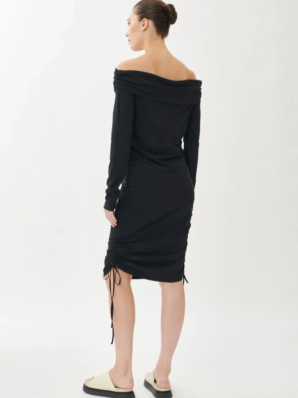 Jane Lushka Sonia Dress Technical Jersey | Black