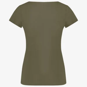 Jane Lushka T Shirt Sara Easy Wear Technical Jersey | Army