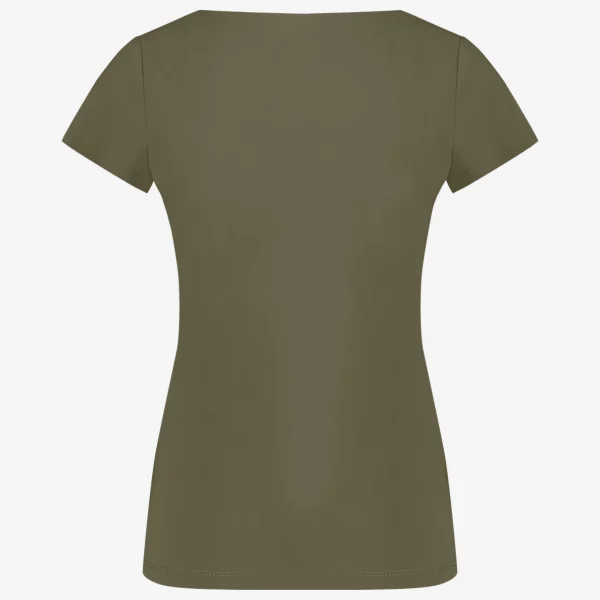 Jane Lushka T Shirt Sara Easy Wear Technical Jersey | Army