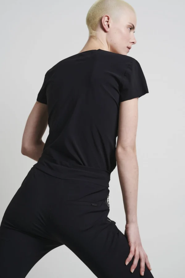 Jane Lushka T Shirt Sara Easy Wear Technical Jersey | Black