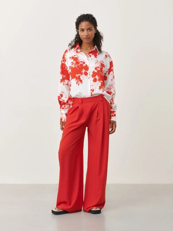 Jane Lushka Thea Pants | Red