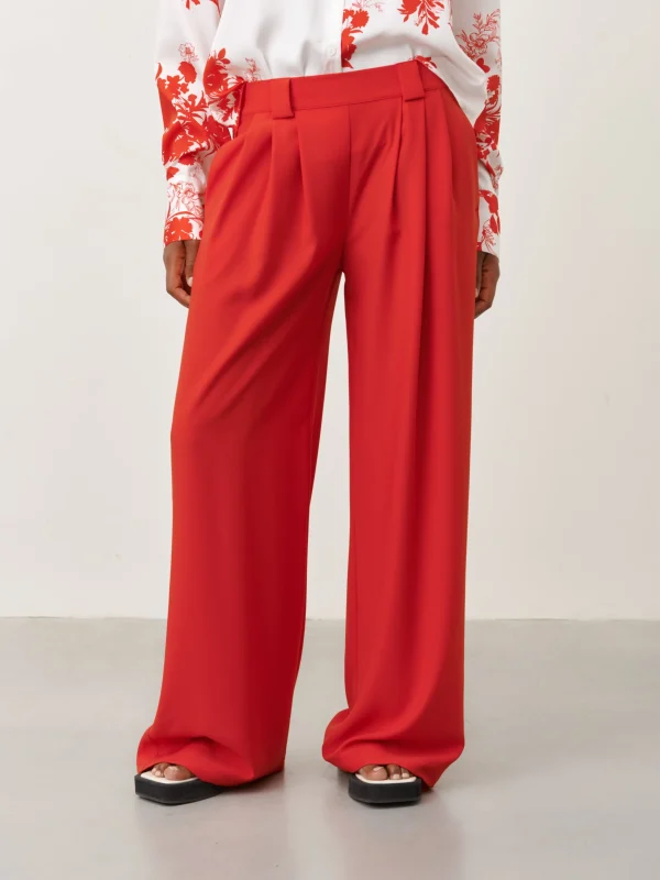 Jane Lushka Thea Pants | Red