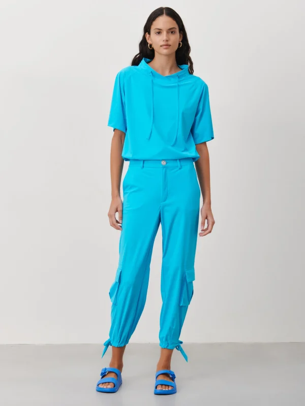 Jane Lushka Trend Pants Technical Jersey | Light Blue