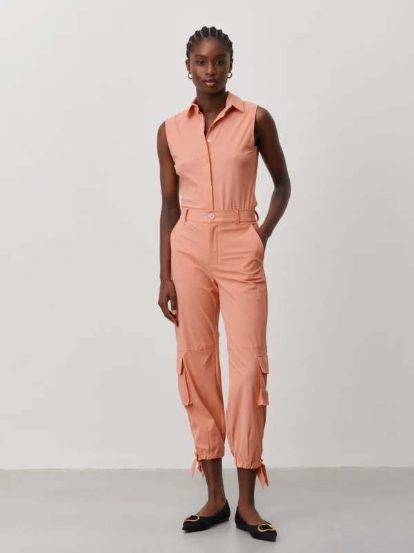 Jane Lushka Trend Pants Technical Jersey | Apricot