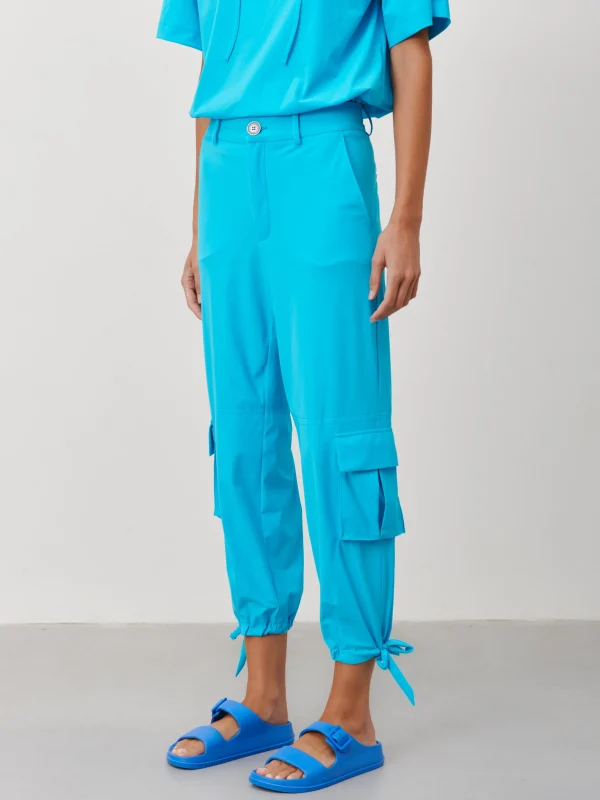 Jane Lushka Trend Pants Technical Jersey | Light Blue