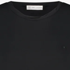 Jane Lushka T-Shirt Maria Logo | Black