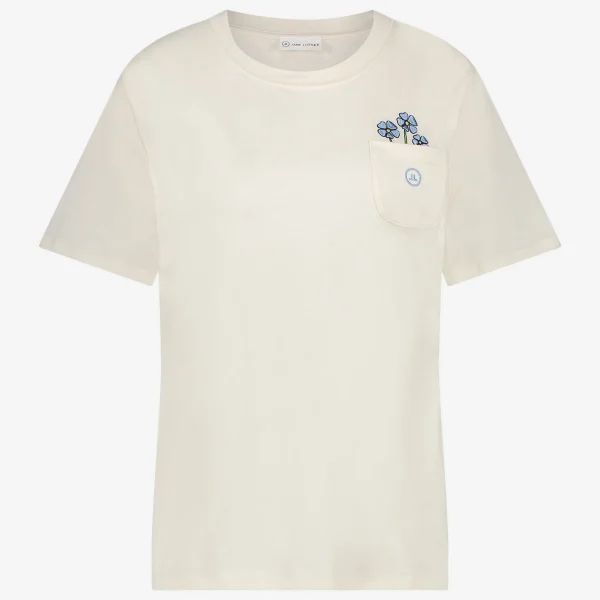 Jane Lushka T-Shirt Turiya Organic Cotton | Gardenia