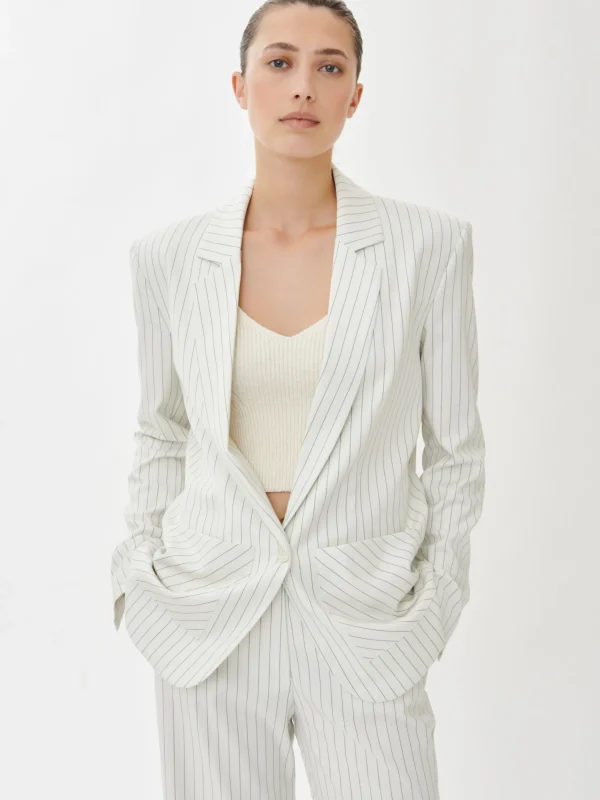 Jane Lushka Val Blazer | White