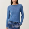 Jane Lushka Wholegarment Pullover | Blue