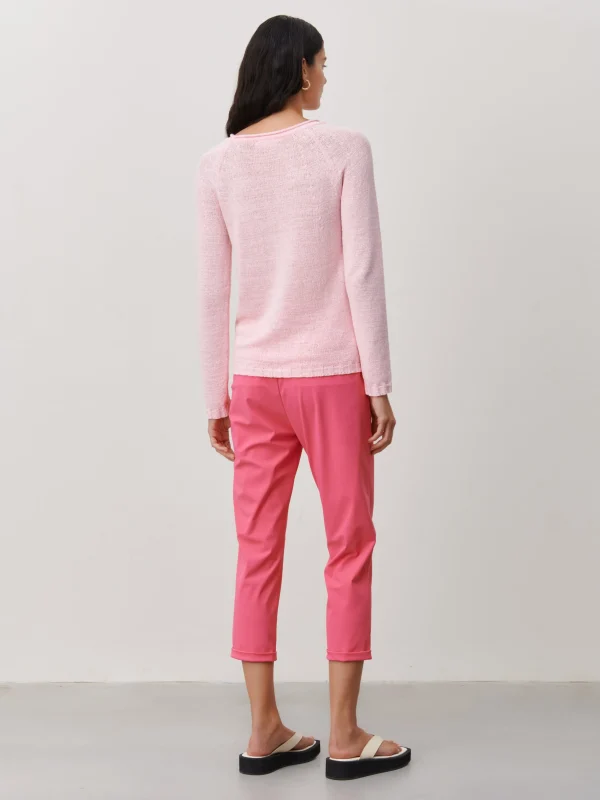 Jane Lushka Wholegarment Pullover | Pink