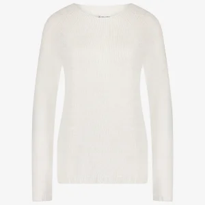 Jane Lushka Wholegarment Pullover | White