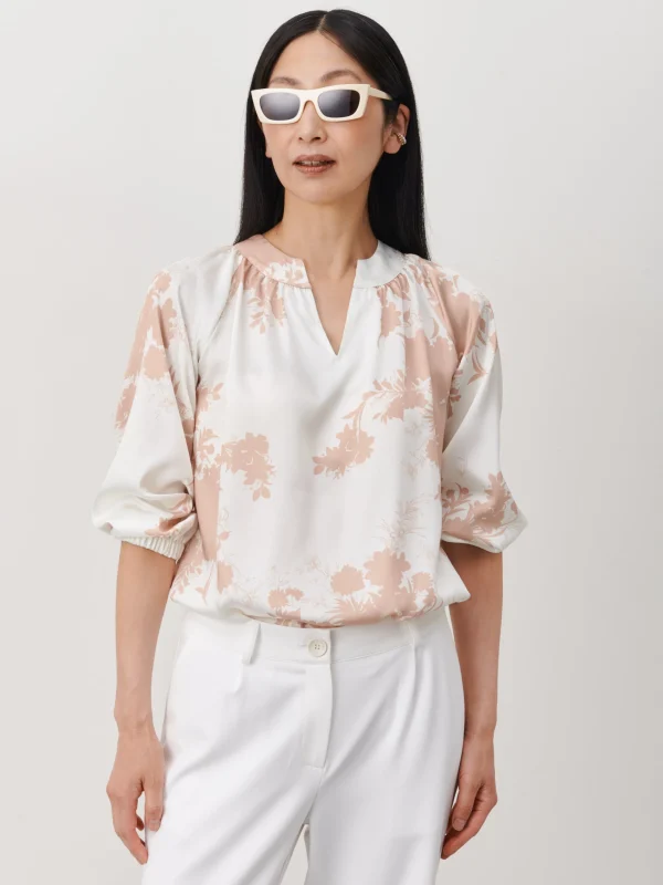 Jane Lushka Wia/KS Blouse | Beige