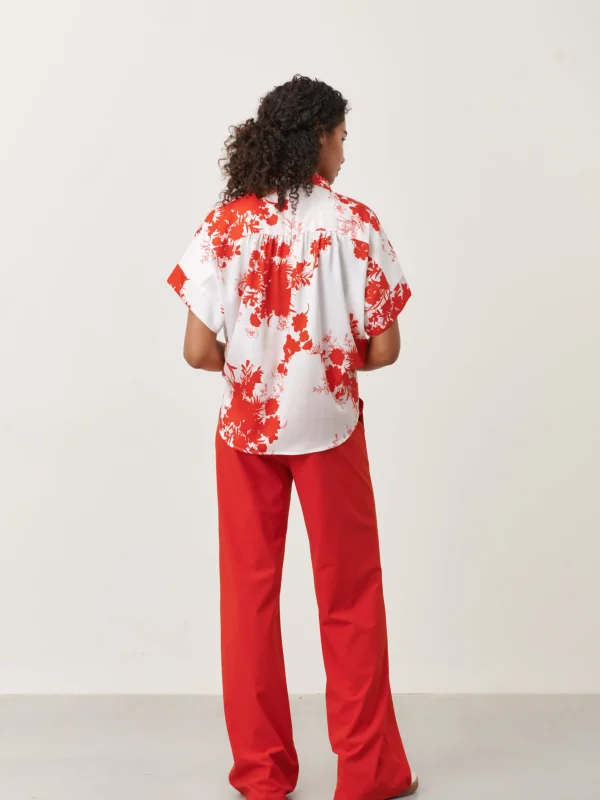 Jane Lushka Yvette Pants Technical Jersey | Red