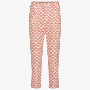 Jane Lushka Zella Pants | White Red